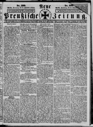 Neue preußische Zeitung vom 23.09.1855