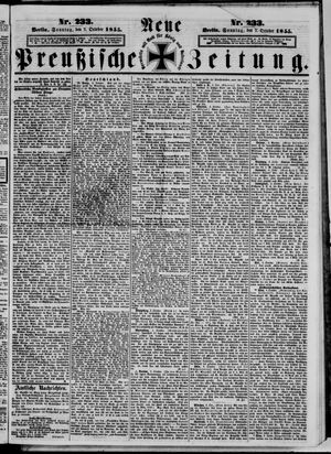 Neue preußische Zeitung vom 07.10.1855
