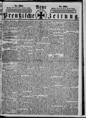 Neue preußische Zeitung vom 10.10.1855