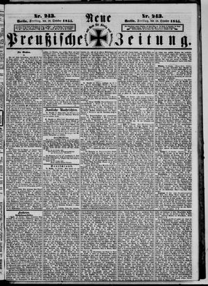 Neue preußische Zeitung vom 19.10.1855
