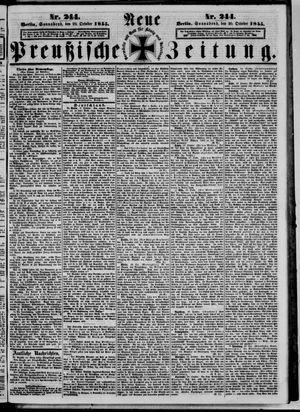 Neue preußische Zeitung vom 20.10.1855