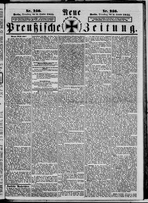 Neue preußische Zeitung vom 23.10.1855