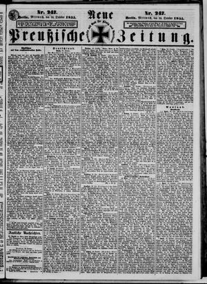 Neue preußische Zeitung vom 24.10.1855
