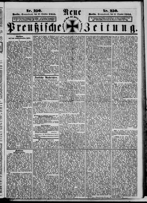 Neue preußische Zeitung vom 27.10.1855