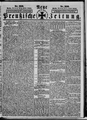 Neue preußische Zeitung vom 31.10.1855