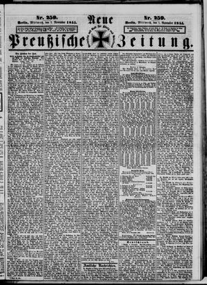 Neue preußische Zeitung vom 07.11.1855