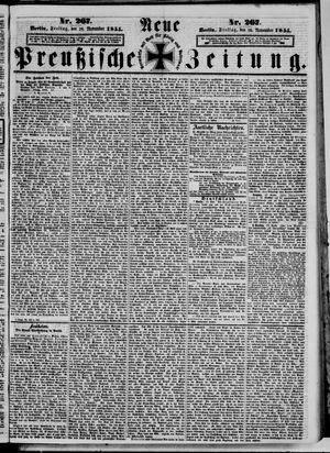 Neue preußische Zeitung vom 16.11.1855