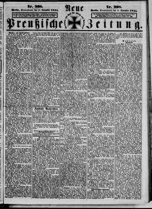 Neue preußische Zeitung vom 17.11.1855