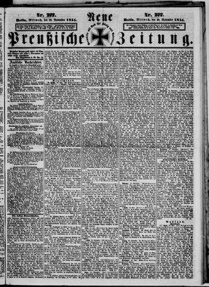 Neue preußische Zeitung vom 28.11.1855
