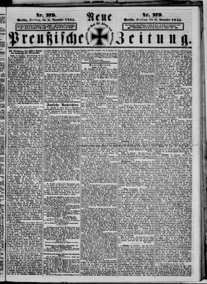 Neue preußische Zeitung vom 30.11.1855