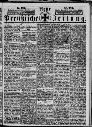 Neue preußische Zeitung vom 08.12.1855