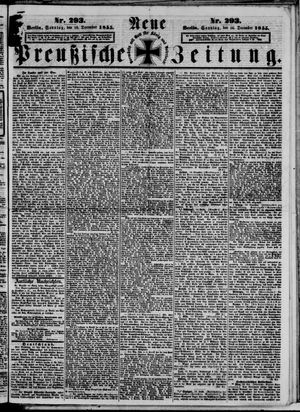 Neue preußische Zeitung vom 16.12.1855
