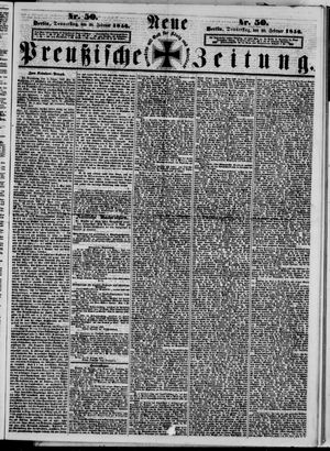 Neue preußische Zeitung on Feb 28, 1856
