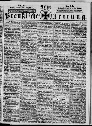 Neue preußische Zeitung vom 04.03.1856