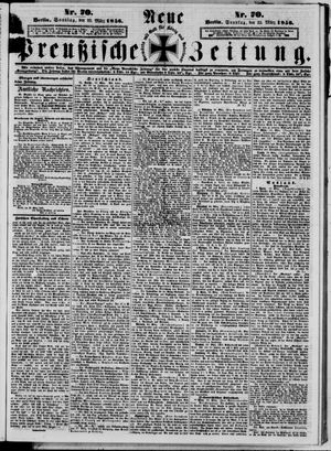 Neue preußische Zeitung vom 23.03.1856