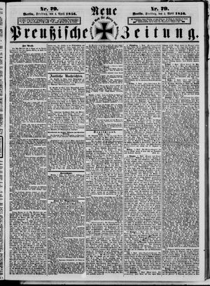 Neue preußische Zeitung vom 04.04.1856