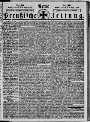 Neue preußische Zeitung vom 29.04.1856