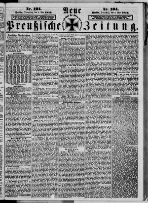 Neue preußische Zeitung vom 06.05.1856