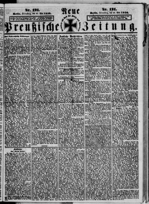 Neue preußische Zeitung vom 27.05.1856