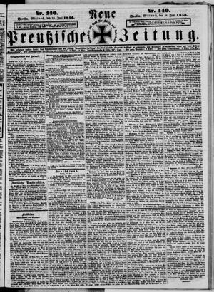Neue preußische Zeitung vom 18.06.1856