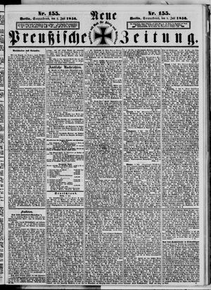 Neue preußische Zeitung vom 05.07.1856