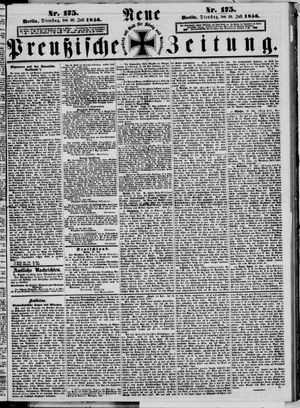 Neue preußische Zeitung vom 29.07.1856