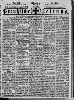 Neue preußische Zeitung vom 08.08.1856
