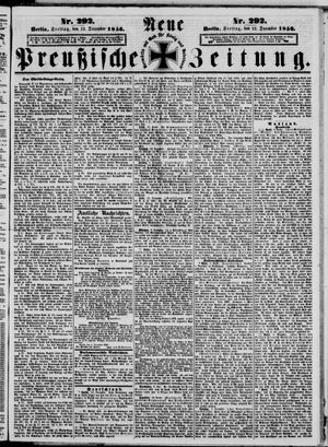 Neue preußische Zeitung on Dec 12, 1856