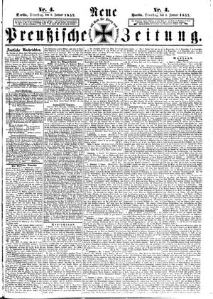 Neue preußische Zeitung vom 06.01.1857