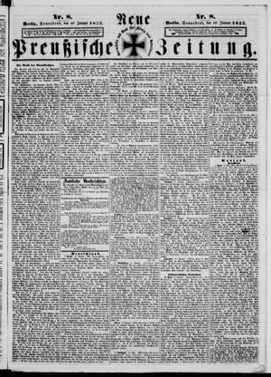 Neue preußische Zeitung vom 10.01.1857