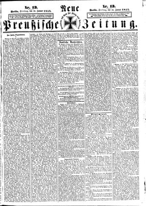 Neue preußische Zeitung vom 16.01.1857