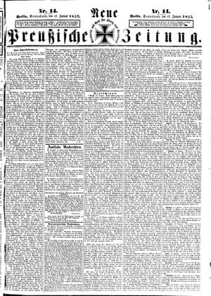 Neue preußische Zeitung vom 17.01.1857
