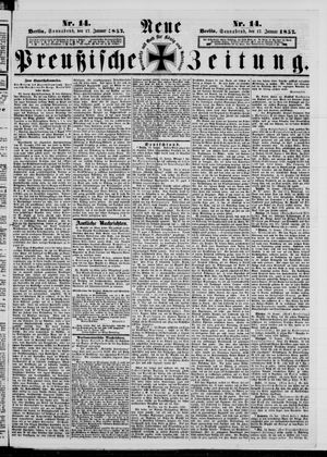 Neue preußische Zeitung vom 17.01.1857