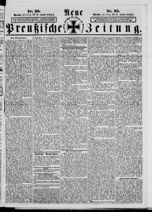 Neue preußische Zeitung vom 30.01.1857
