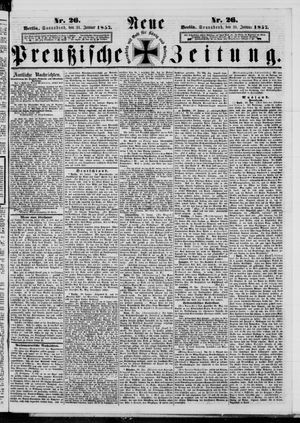 Neue preußische Zeitung vom 31.01.1857