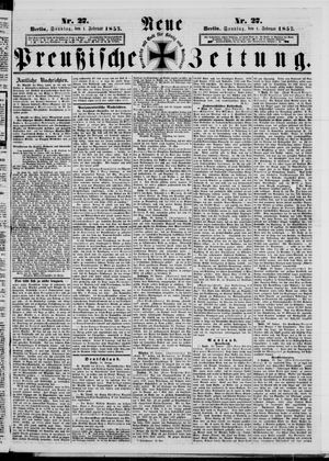 Neue preußische Zeitung on Feb 1, 1857