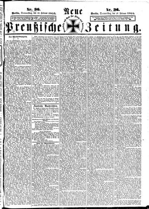 Neue preußische Zeitung vom 12.02.1857