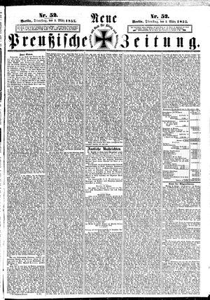 Neue preußische Zeitung vom 03.03.1857