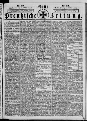 Neue preußische Zeitung on Mar 3, 1857