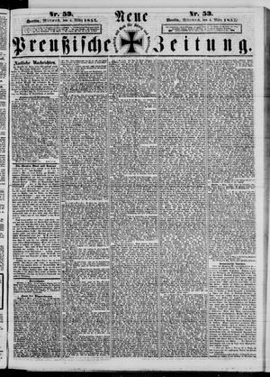 Neue preußische Zeitung vom 04.03.1857