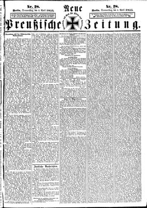 Neue preußische Zeitung vom 02.04.1857
