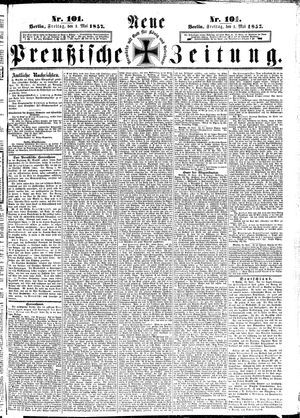 Neue preußische Zeitung on May 1, 1857