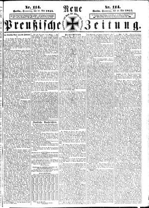 Neue preußische Zeitung vom 17.05.1857
