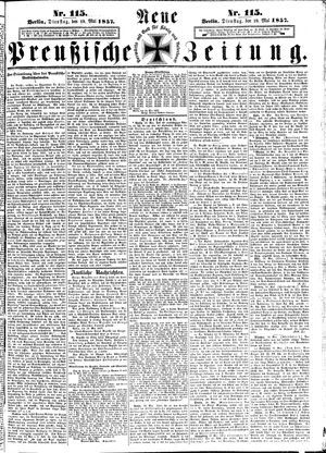 Neue preußische Zeitung on May 19, 1857