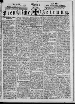 Neue preußische Zeitung vom 19.05.1857