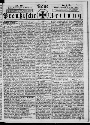 Neue preußische Zeitung vom 21.05.1857