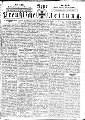 Neue preußische Zeitung vom 24.05.1857