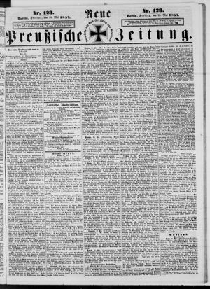 Neue preußische Zeitung vom 29.05.1857