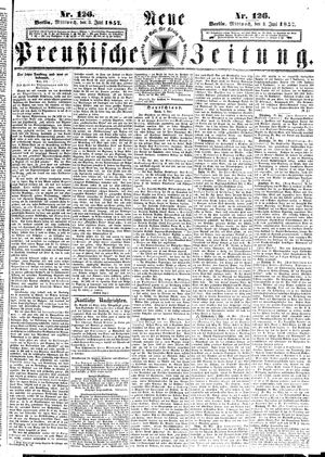 Neue preußische Zeitung on Jun 3, 1857