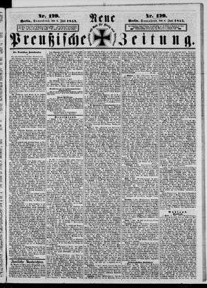 Neue preußische Zeitung vom 06.06.1857